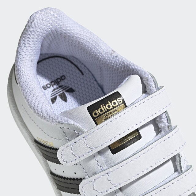 Zapatillas casual de bebes ninos Superstar CF I adidas Originals