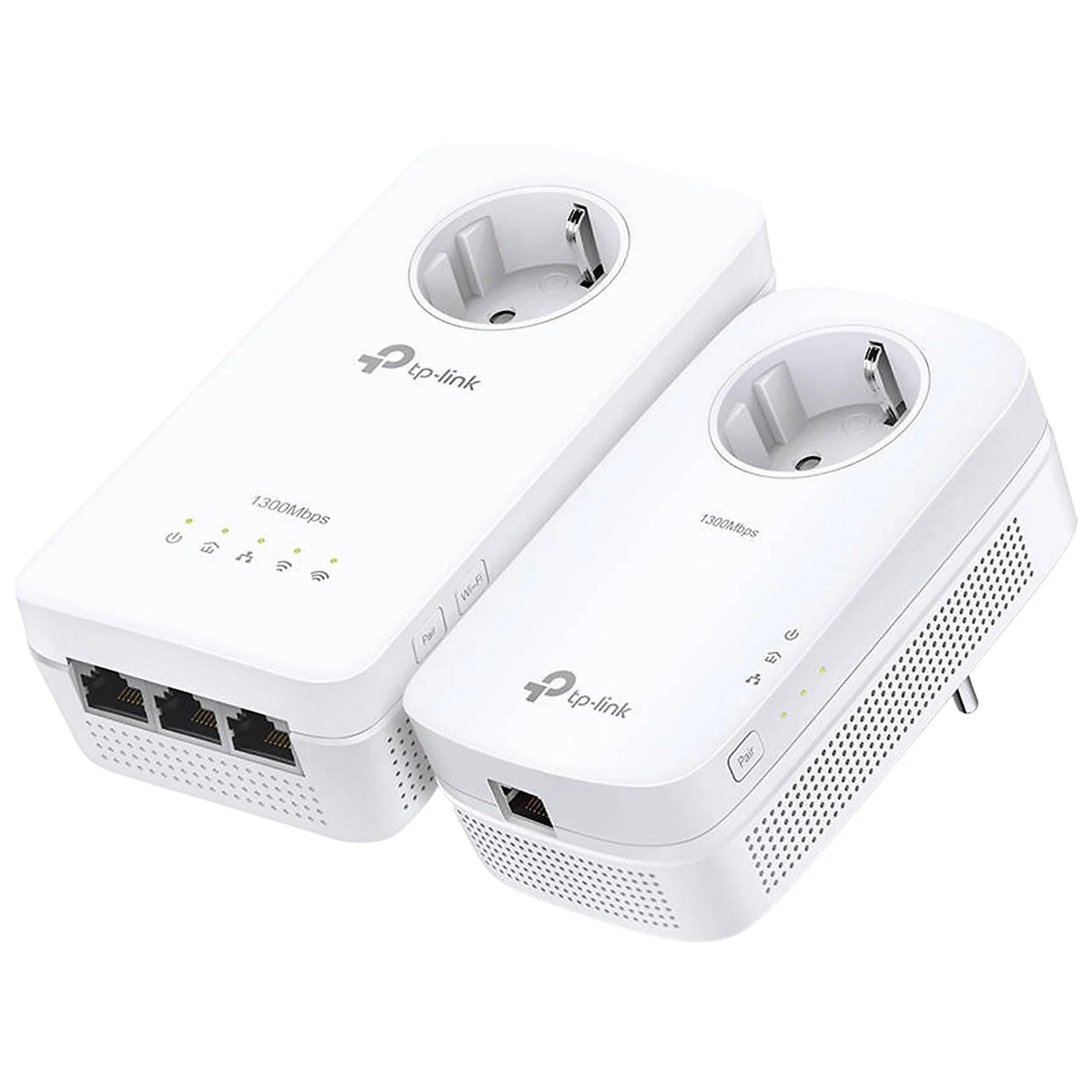 TP-LINK - Powerline TP-LINK TL-WPA8631P KIT Wi-Fi AC Gigabit AV1200 con enchufe.