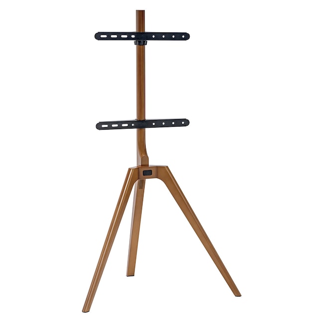 Soporte de suelo Fonestar STS-M5044 para TV de 42" a 65", diseño en madera