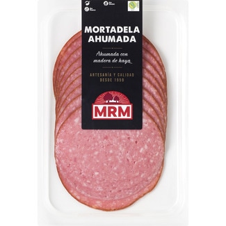 MRM mortadela ahumada en lonchas sin gluten envase 200 g