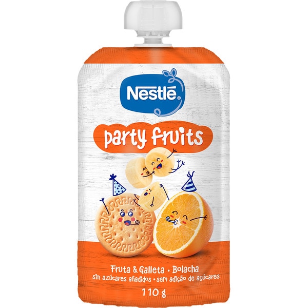 Party Fruits Früchte und Keks ohne Zuckerzusatz, ab 12 Monaten Beutel 110 g
