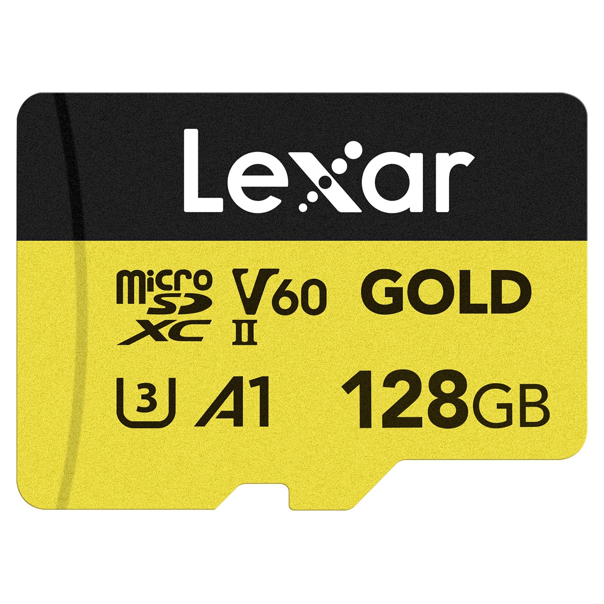Lexar - Tarjeta de memoria Lexar Professional Gold MicroSDXC 128 GB.