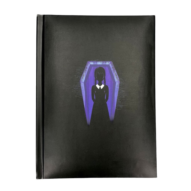 Cuaderno con luz Dark Side Miercoles Wednesday.