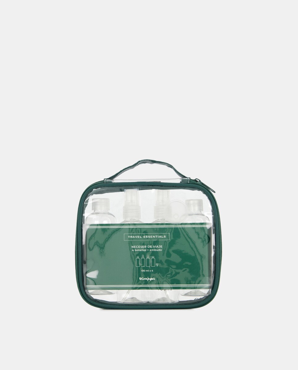 Conjunto de Frascos de Viagem Premium Branco-2