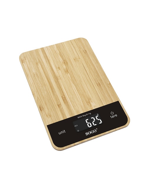 Báscula de cocina electrónica bamboo scale5000