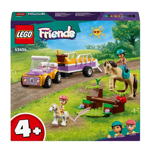 Juguete de construcción Remolque para Caballo y Poni LEGO  Friends