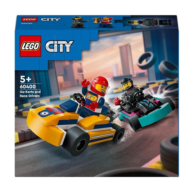 Juguete de construcción Karts y Pilotos de Carreras LEGO City Great Vehicles