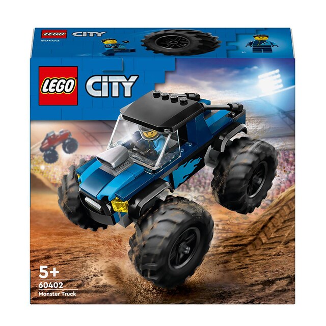 Juguete de construcción Monster Truck Azul LEGO City Great Vehicles