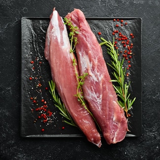 Pork sirloin 50% Duroc approximate weight piece 500 g