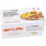 Eichel-Filetsteak 100% Ibérico im eigenen Saft aromatisierte Baby-Kartoffeln 2-3 Portionen Behälter 1,150 kg mit Pedro Ximénez Sauce und schwarzem Pfeffer