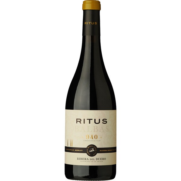 Rotwein Tempranillo Merlot Ursprungsbezeichnung Ribera del Duero Flasche 75 cl