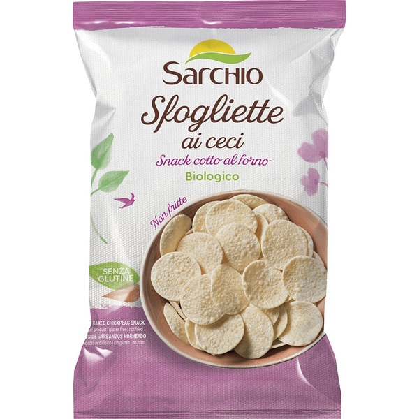 Kichererbsen-Snack aus dem Ofen glutenfrei Tasche 50 g