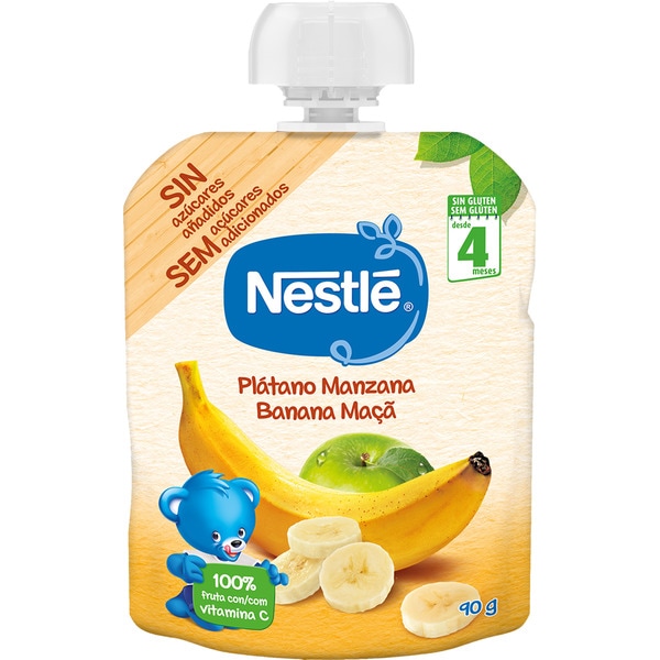 Banane und Apfel ab dem 4. Monat, Beutel 90 g
