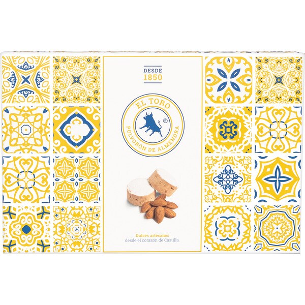 Polvorón-Gebäck mit Mandeln Karton 350 g