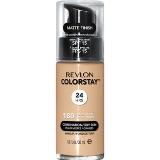 REVLON permanentes Make-up Colorstay mattes Finish SPF-15 Farbton Sand Beige für fettige- und Mischhaut