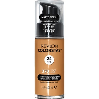REVLON permanentes Make-up Colorstay mattes Finish SPF-20 Farbton 370 Toast Hale für Mischhaut und fettige Haut