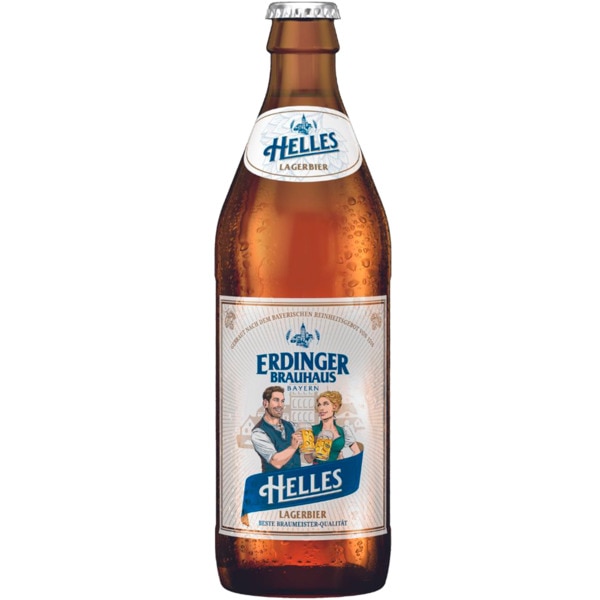 Cerveja Erdinger Brauhaus Helles garrafa 50 cl