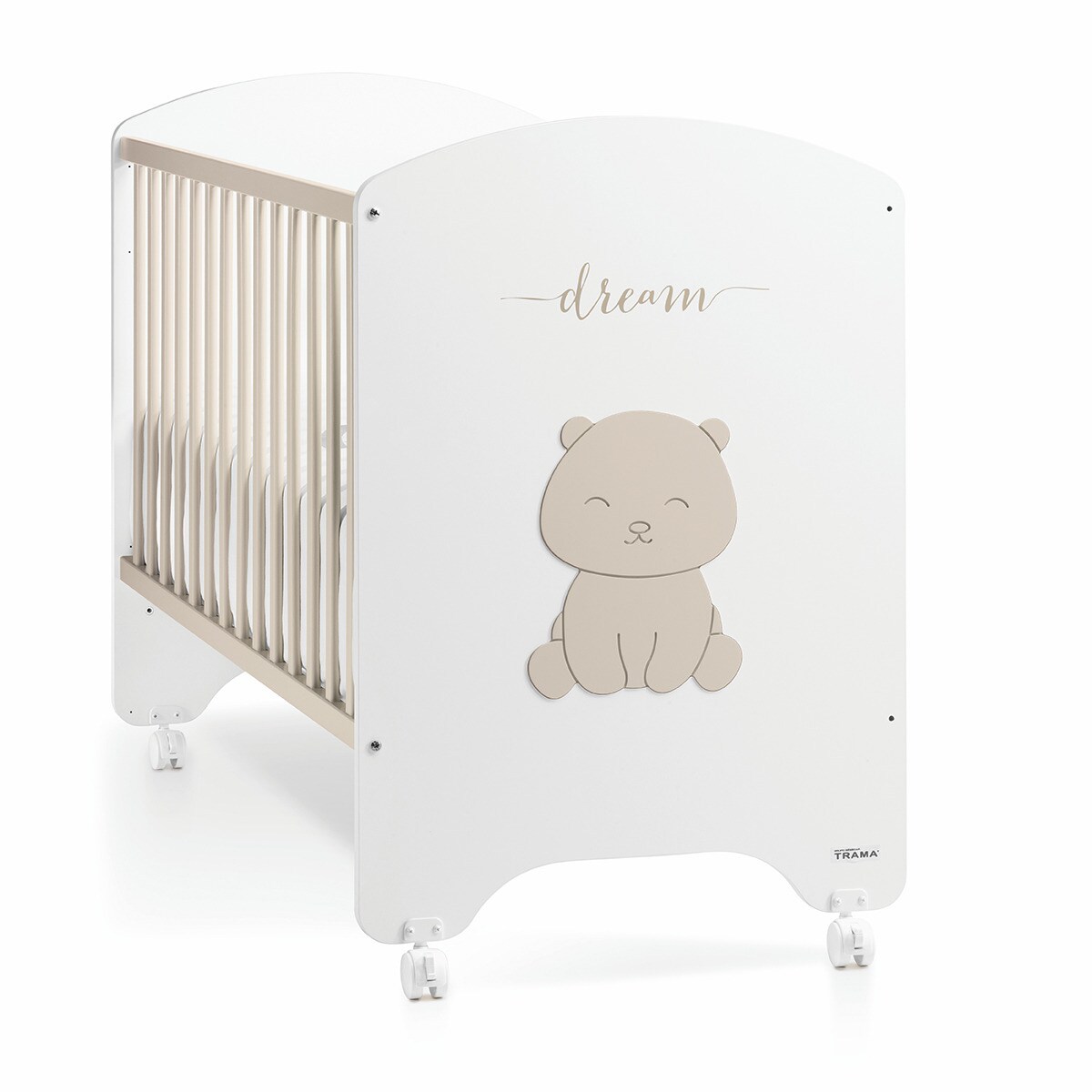 Imagem 0 de Berço Dream Bear - Branco Mate Terra Claro