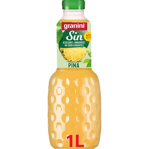 Ananassaftgetränk aus Konzentrat ohne Zuckerzusatz mit Stevia Flasche 1 l