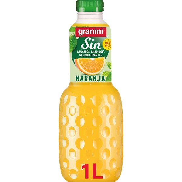 Orangensaftgetränk aus Konzentrat ohne Zuckerzusatz mit Stevia Flasche 1 l