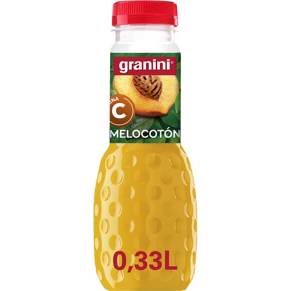 Pfirsichsaftgetränk aus Konzentrat mit Vitamin C Flasche 330 ml