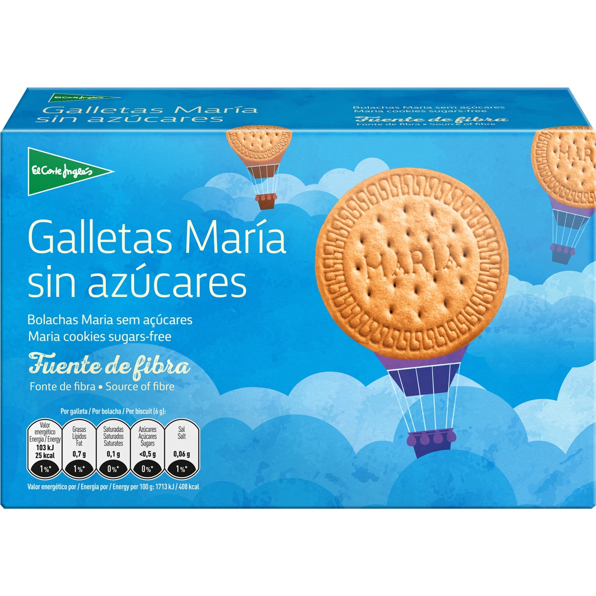galleta María sin azúcar