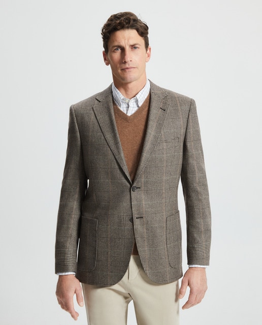 Chaqueta de hombre cuadro gales classic fit