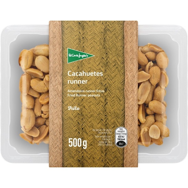 Fried runner peanuts with salt tub 500 g