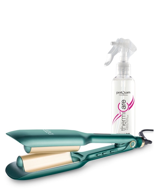 Pack plancha ondas al agua + protector térmico 150 ml