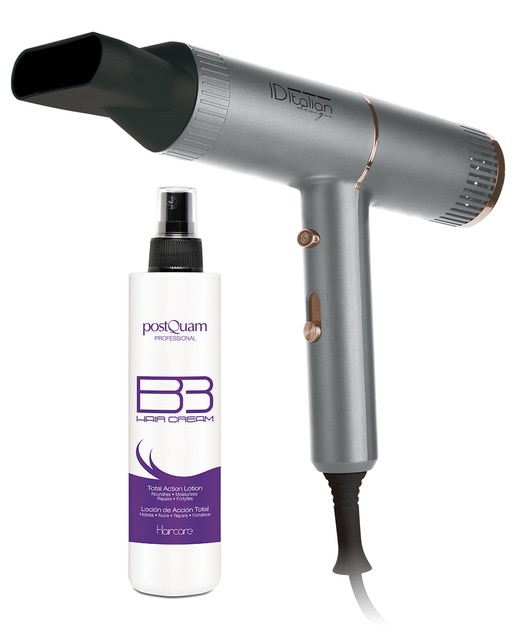 Pack secador air boss 1600w + acondicionador bb hair 200 ml