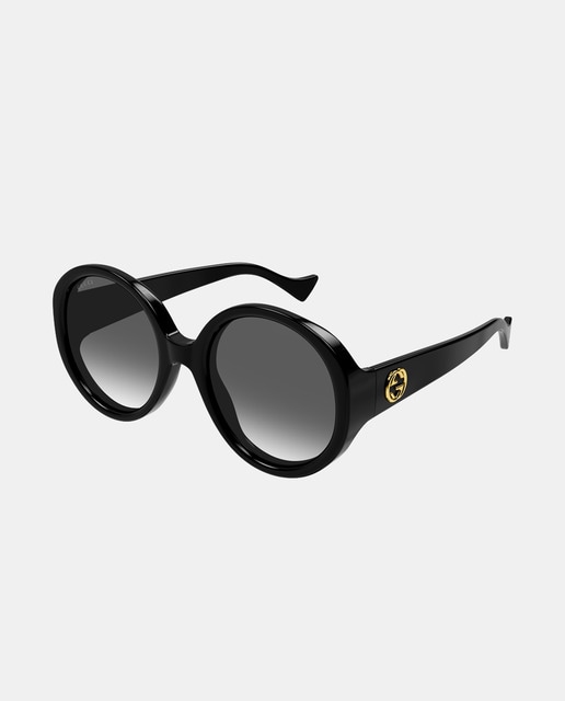 Gafas de sol de mujer oversize de acetato en negro