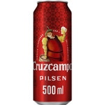cerveza rubia tipo Pilsen lata 50 cl