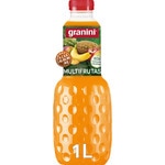 Multifruchtsaftgetränk aus Konzentrat mit Vitaminen ohne Zuckerzusatz Flasche 1 l