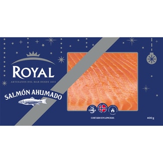 ROYAL Norwegian smoked salmon slices container 400 g