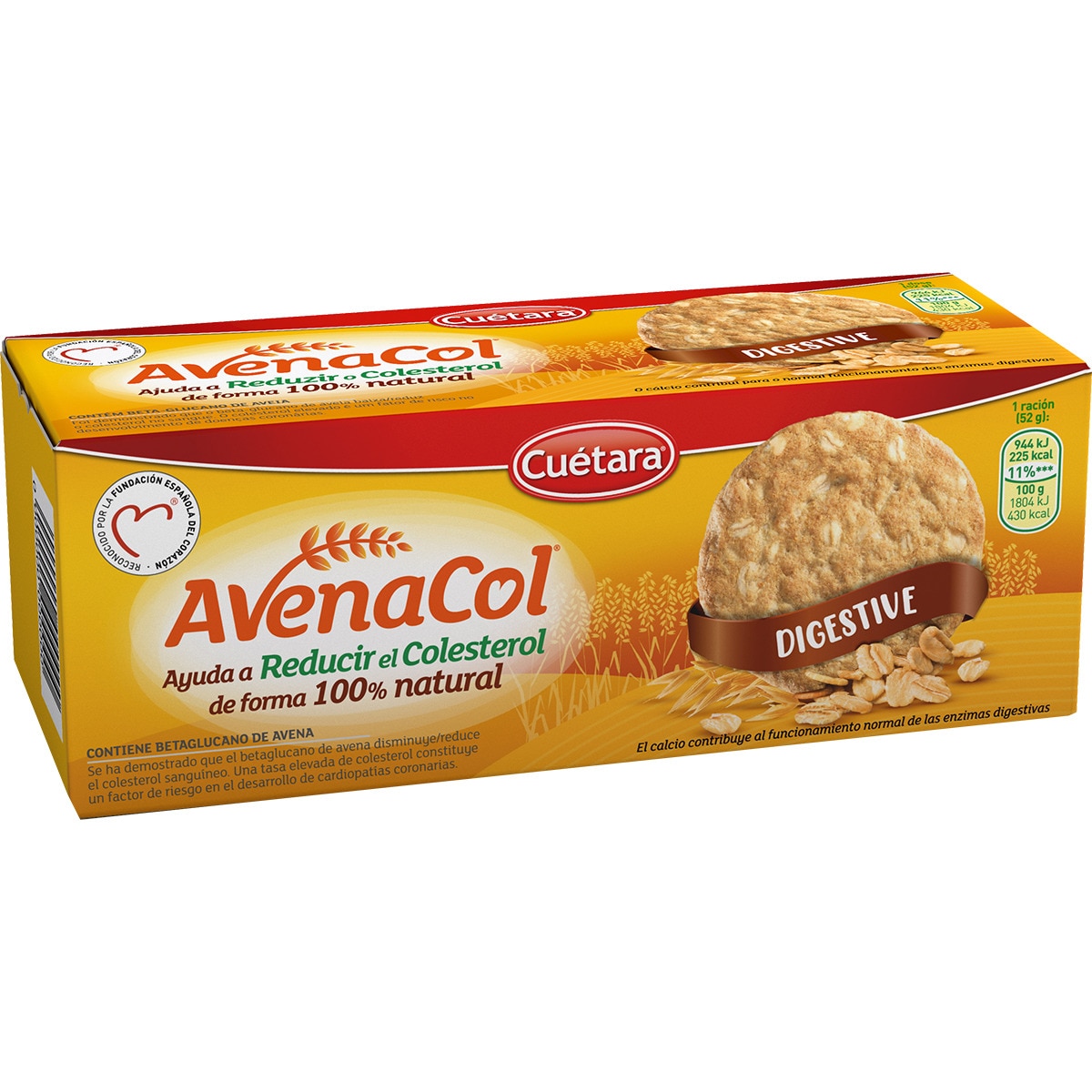 Digestive galleta de avena