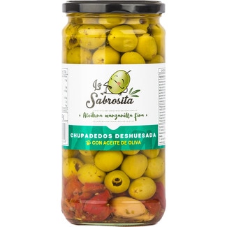 aceitunas manzanilla fina chupadedos deshuesada
