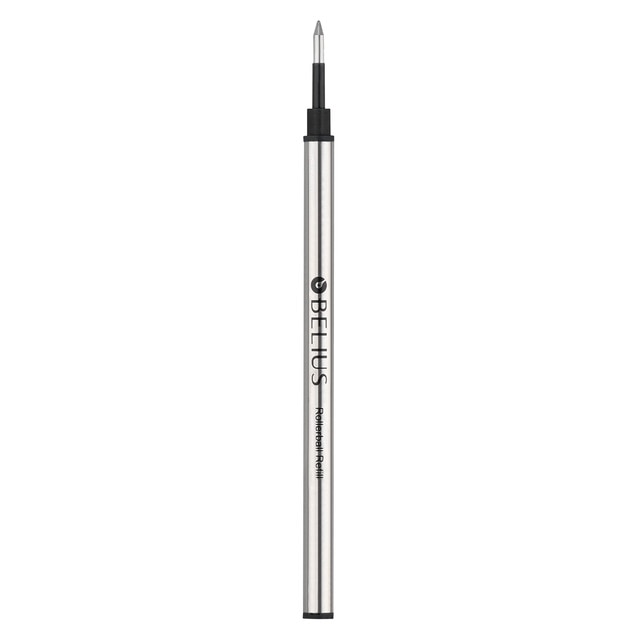 Recambio roller 0,7 mm caja de 3 ud Belius negro.