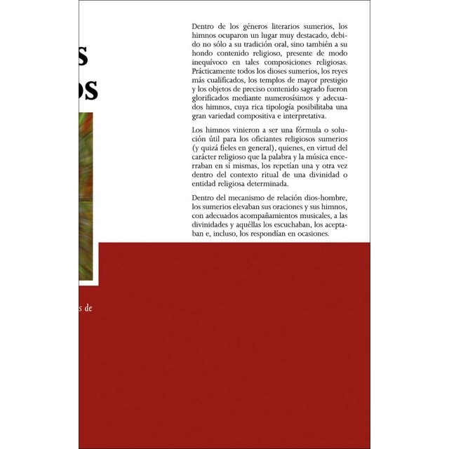 Himnos sumerios (Tapa blanda con solapas)