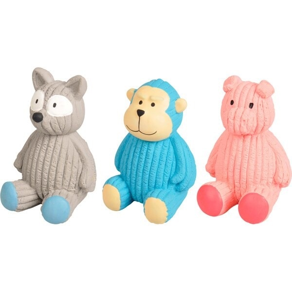 juguete para perros animal látex en modelos surtidos 1 unidad