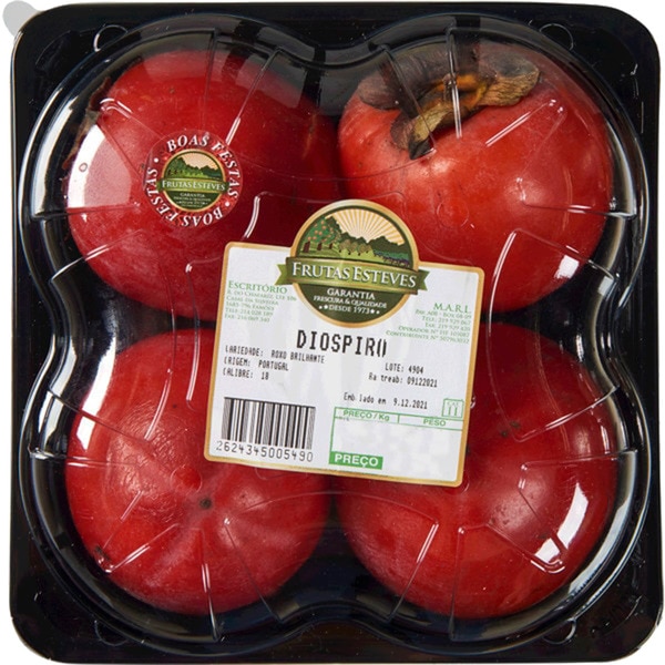 Diospiro Roxo Brilhante Peso Aproximado por cuvete 1 kg