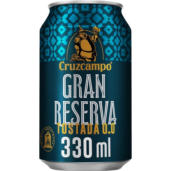 precios Cruzcampo Gran Reserva 1904 Cerveza Tostada 0,0% Alcohol Lata 33 Cl en Hipercor