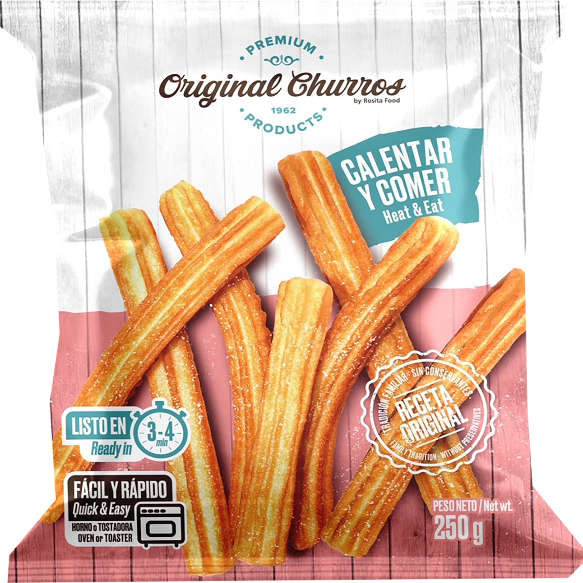 churros congelados