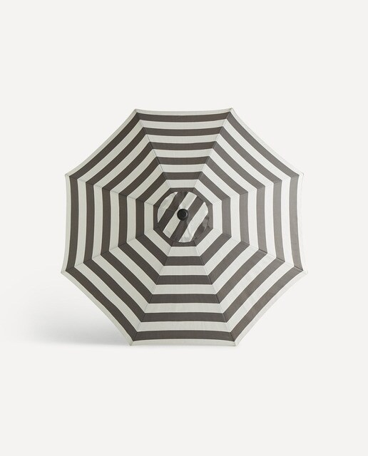 Parasol central de rayas Porto El Corte Inglés