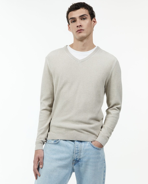 V neck shop sweater mens fashion