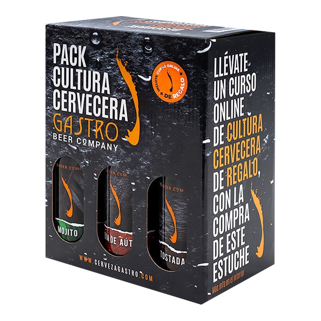 Pack 6 cervezas artesanas Cultura Cervecera by Gastro