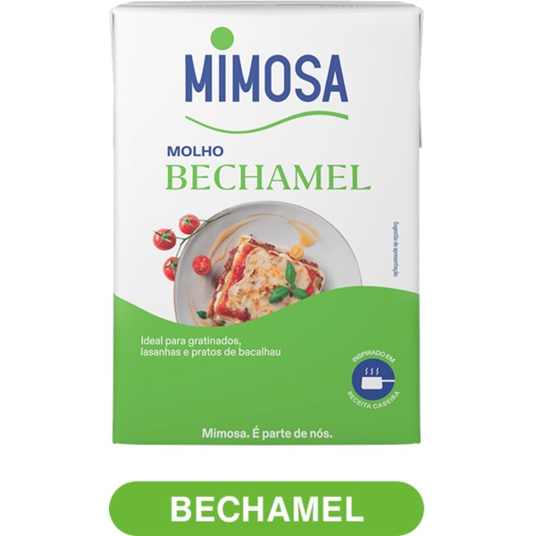 Molho Bechamel embalagem 500 ml