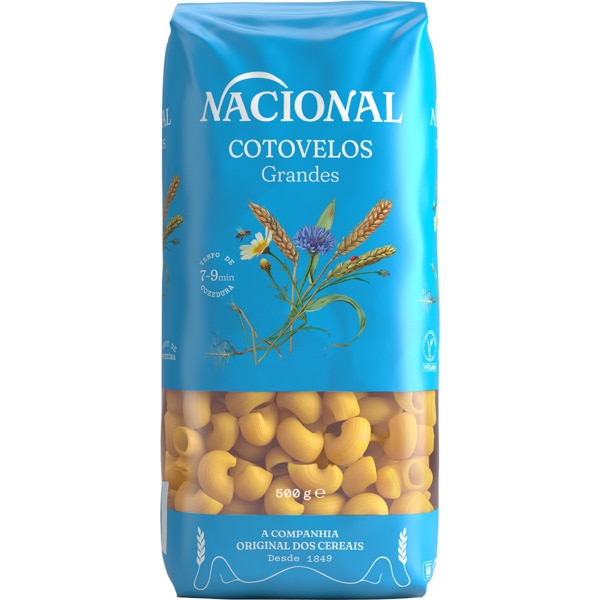 Cotovelos embalagem 500 g