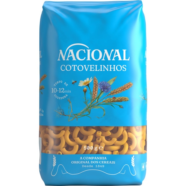 Cotovelinhos embalagem 500 g