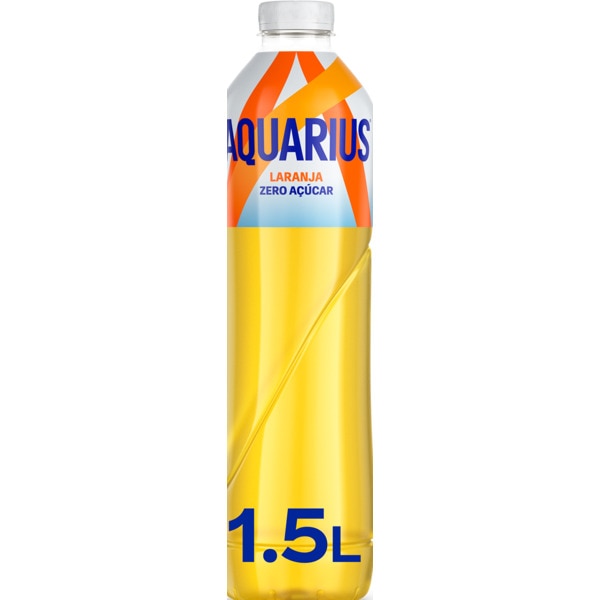 Bebida Isotónica de Laranja sem Gás Zero Açúcar garrafa 1,5 L