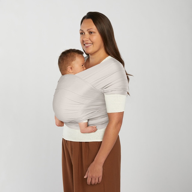 Fular Aura Ergobaby tejido sostenible Mesh
